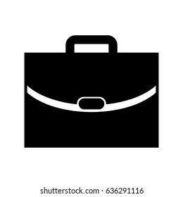 portfolio briefcase isolated icon