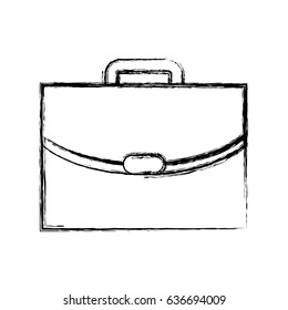 portfolio briefcase isolated icon