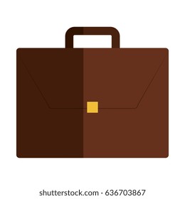 portfolio briefcase isolated icon