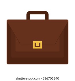 portfolio briefcase isolated icon