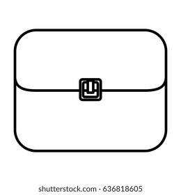 portfolio briefcase isolated icon