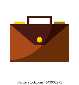 portfolio briefcase isolated icon