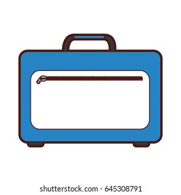 portfolio briefcase isolated icon