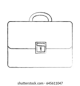 portfolio briefcase isolated icon