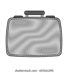 portfolio briefcase isolated icon