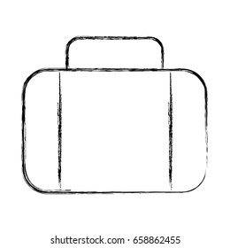 portfolio briefcase isolated icon