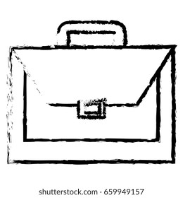 portfolio briefcase isolated icon