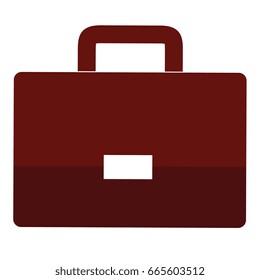 portfolio briefcase isolated icon