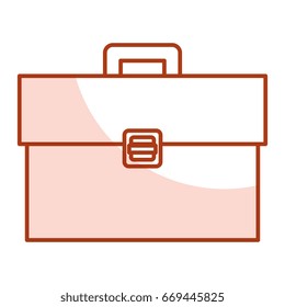 portfolio briefcase isolated icon