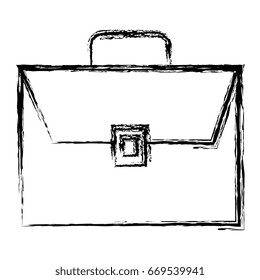 portfolio briefcase isolated icon