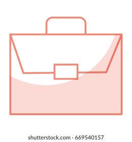 portfolio briefcase isolated icon