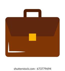 portfolio briefcase isolated icon