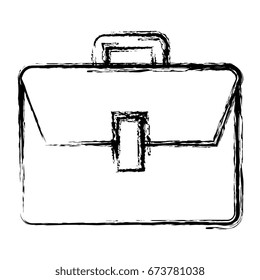 portfolio briefcase isolated icon