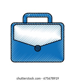 portfolio briefcase isolated icon
