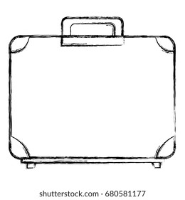 portfolio briefcase isolated icon