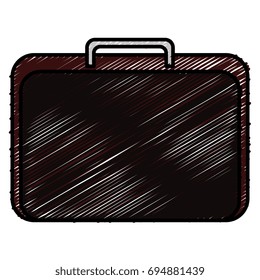 portfolio briefcase isolated icon
