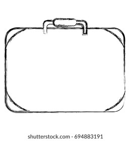 portfolio briefcase isolated icon