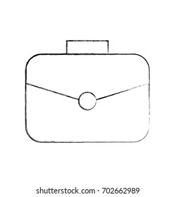 portfolio briefcase isolated icon