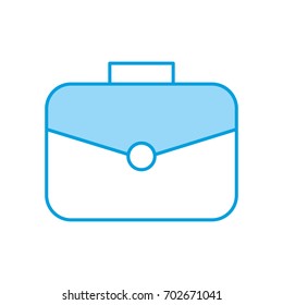 portfolio briefcase isolated icon
