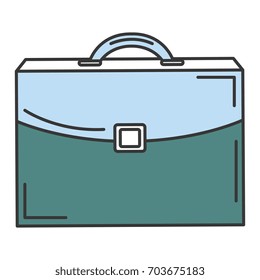portfolio briefcase isolated icon