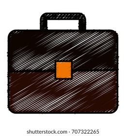 portfolio briefcase isolated icon
