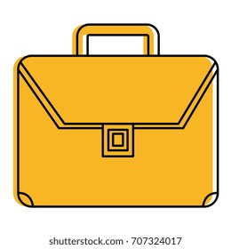 portfolio briefcase isolated icon