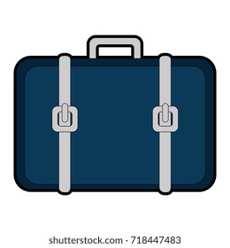 portfolio briefcase isolated icon
