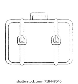 portfolio briefcase isolated icon