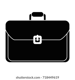 portfolio briefcase isolated icon
