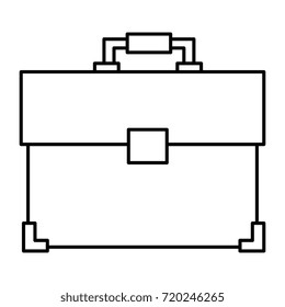 portfolio briefcase isolated icon