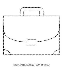 portfolio briefcase isolated icon