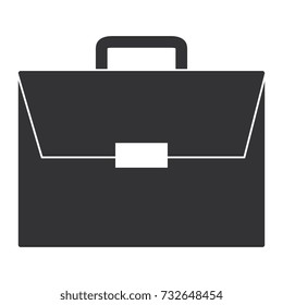 portfolio briefcase isolated icon