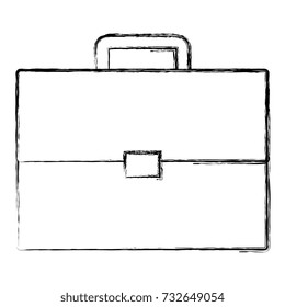 portfolio briefcase isolated icon