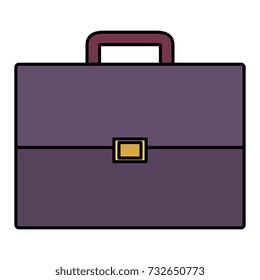 portfolio briefcase isolated icon
