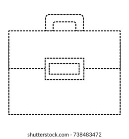 portfolio briefcase isolated icon