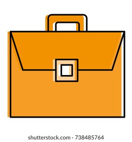 portfolio briefcase isolated icon