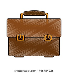 portfolio briefcase isolated icon