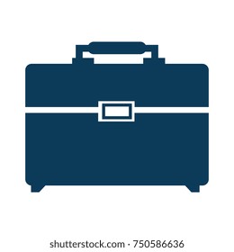 portfolio briefcase isolated icon
