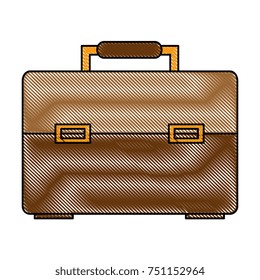 portfolio briefcase isolated icon