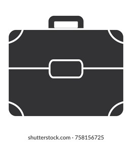 portfolio briefcase isolated icon