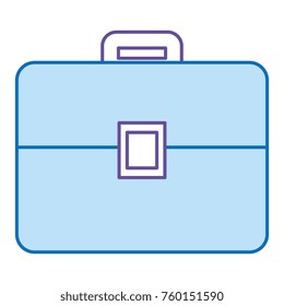 portfolio briefcase isolated icon