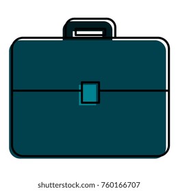 portfolio briefcase isolated icon