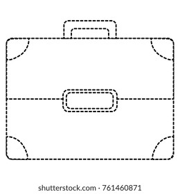 portfolio briefcase isolated icon