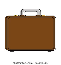 portfolio briefcase isolated icon