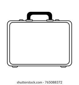 portfolio briefcase isolated icon