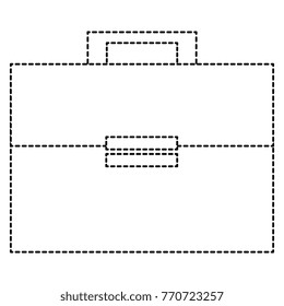 portfolio briefcase isolated icon