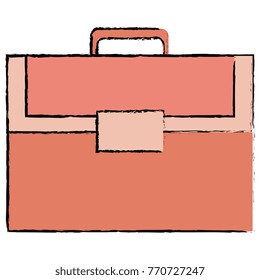 portfolio briefcase isolated icon