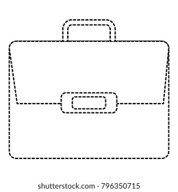 portfolio briefcase isolated icon