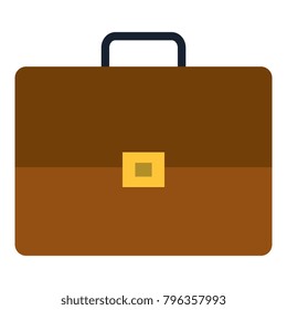 portfolio briefcase isolated icon