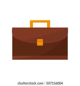 portfolio briefcase isolated icon vector illustration design